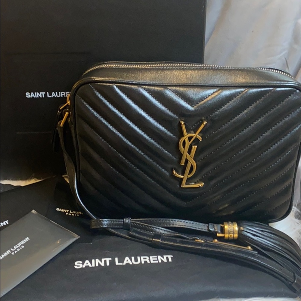 •SOLD•YSL Saint Laurent Lou Camera Crossbody Bag